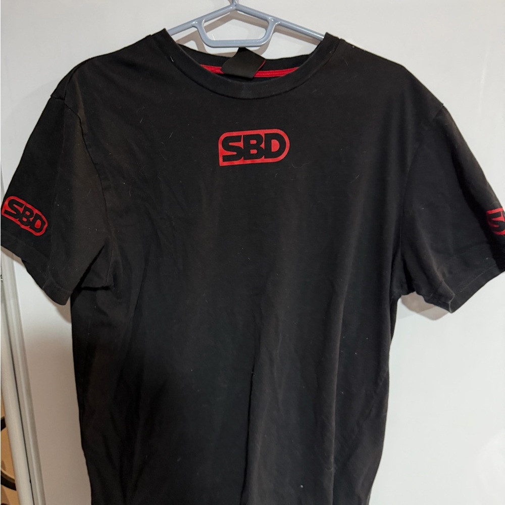 Black SBD Powerlifting Men's T-Shirt